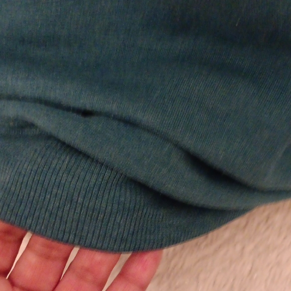 Terra & Sky Preloved Deep Teal Knit Top - Picture 5 of 5